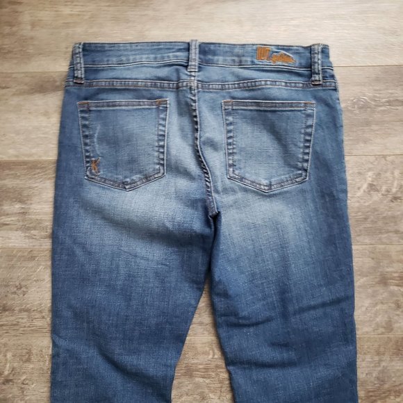 Kut From The Kloth Boyfriend Jeans Women's Distressed Frayed Knee Grunge Daily 6 - Picture 4 of 8